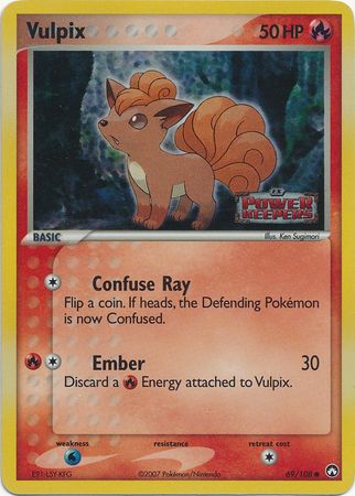 Vulpix - 69/108 - Common - Reverse Holo available at 401 Games Canada