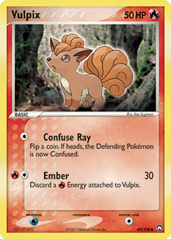 Vulpix - 69/108 - Common available at 401 Games Canada