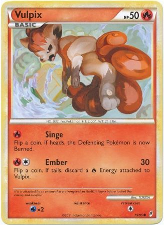 Vulpix - 75/95 - Common available at 401 Games Canada