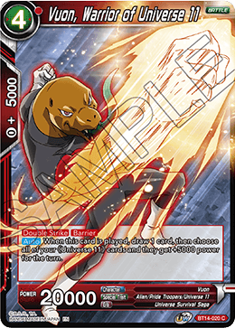 Vuon, Warrior of Universe 11 - BT14-020 - Common available at 401 Games Canada