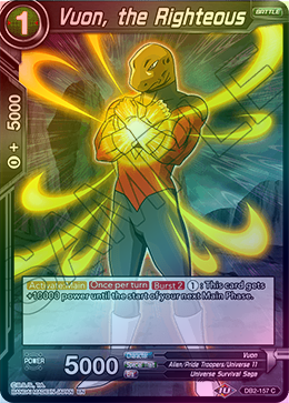 Vuon, the Righteous - DB2-157 - Common (FOIL) available at 401 Games Canada