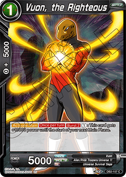 Vuon, the Righteous - DB2-157 - Common available at 401 Games Canada