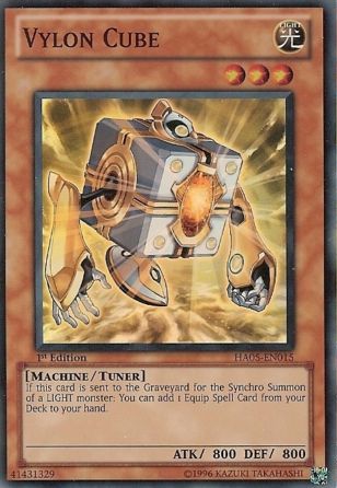 Vylon Cube - HA05-EN015 - Super Rare - 1st Edition available at 401 Games Canada