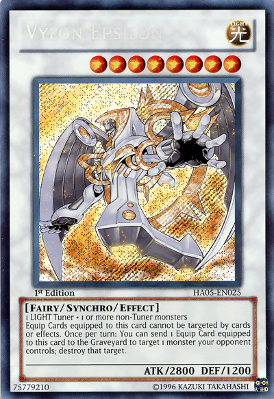 Vylon Epsilon - HA05-EN025 - Secret Rare - 1st Edition available at 401 Games Canada