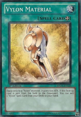 Vylon Material - HA05-EN028 - Super Rare - 1st Edition available at 401 Games Canada