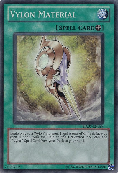 Vylon Material - HA05-EN028 - Super Rare - Unlimited available at 401 Games Canada
