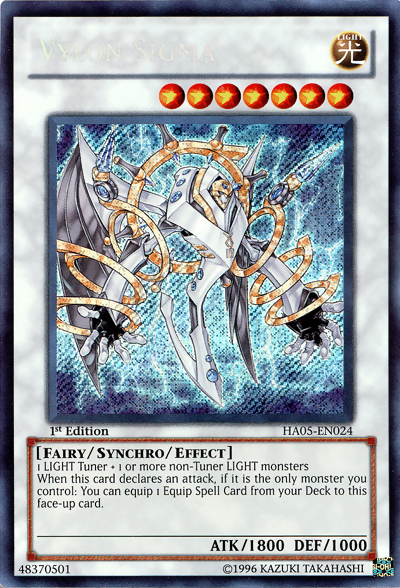Vylon Sigma - HA05-EN024 - Secret Rare - 1st Edition available at 401 Games Canada