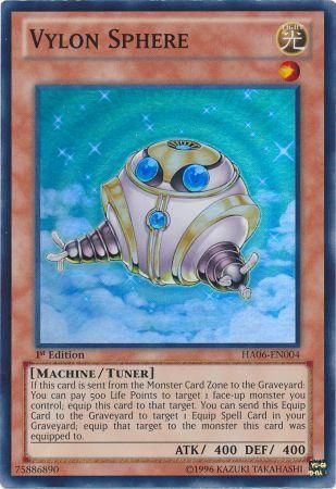Vylon Sphere - HA06-EN004 - Super Rare - 1st Edition available at 401 Games Canada
