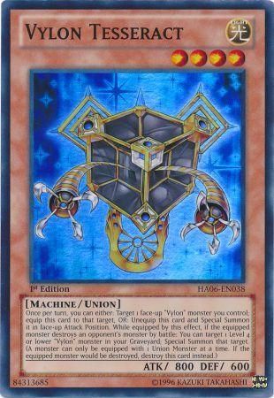 Vylon Tesseract - HA06-EN038 - Super Rare - 1st Edition available at 401 Games Canada