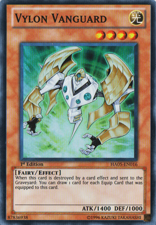 Vylon Vanguard - HA05-EN016 - Super Rare - 1st Edition available at 401 Games Canada