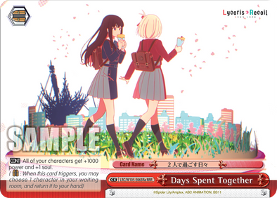 Days Spent Together (a) (RRR) - LRC/W105-E063RaRRR - Triple Rare (A)