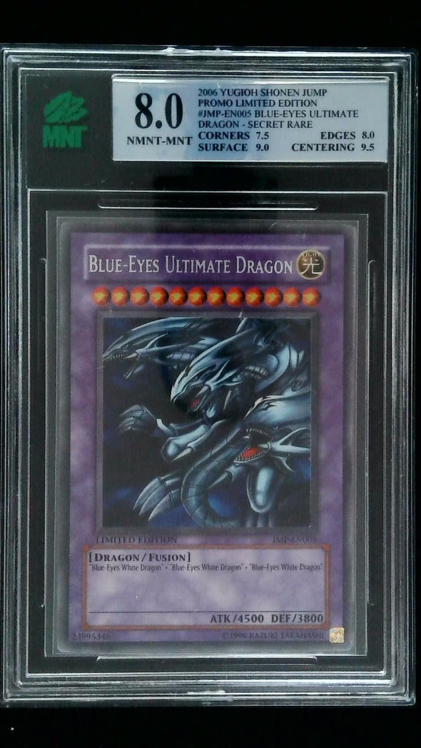 Blue-Eyes Ultimate Dragon - JMP-EN005 - Secret Rare (MNT 8)