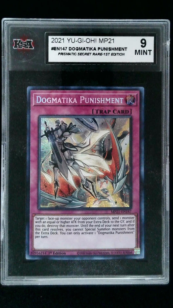 Dogmatika Punishment - MP21-EN147 - Prismatic Secret Rare - 1st Edition (KSA 9)