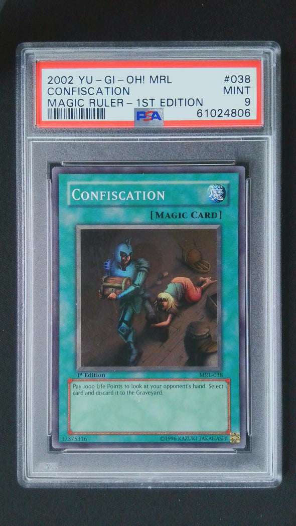 Confiscation [1st Edition] MRL-038 YuGiOh Magic Ruler MINT 9