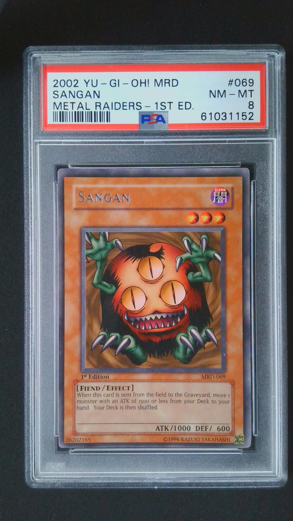 Sangan [1st Edition] MRD-069 YuGiOh Metal Raiders NM-MT 8
