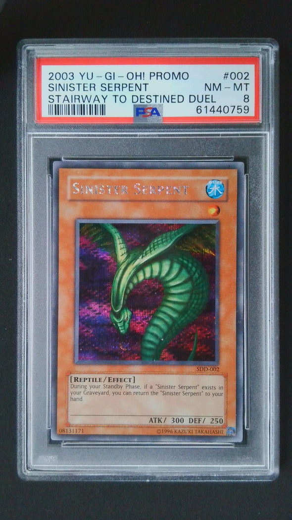 SINISTER SERPENT (002) - YUGIOH PROMO - STAIRWAY TO DESTINED DUEL - NM-MT 8