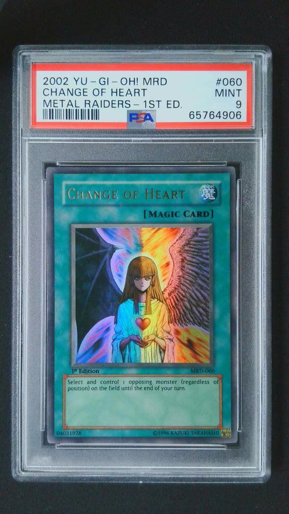 Change of Heart [1st Edition] MRD-060 YuGiOh Metal Raiders MINT 9