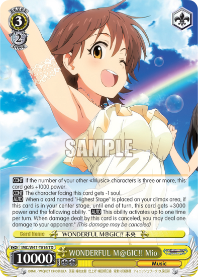 WONDERFUL M@GIC!! Mio - IMC/W41-TE16 - Trial Deck available at 401 Games Canada