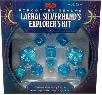 Dungeons & Dragons: 5E - Laeral Silverhand's Explorer's Kit Dice Set