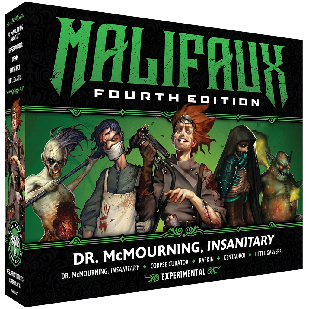 401 Games Canada - Malifaux - Resurrectionists - Dr. McMourning ...