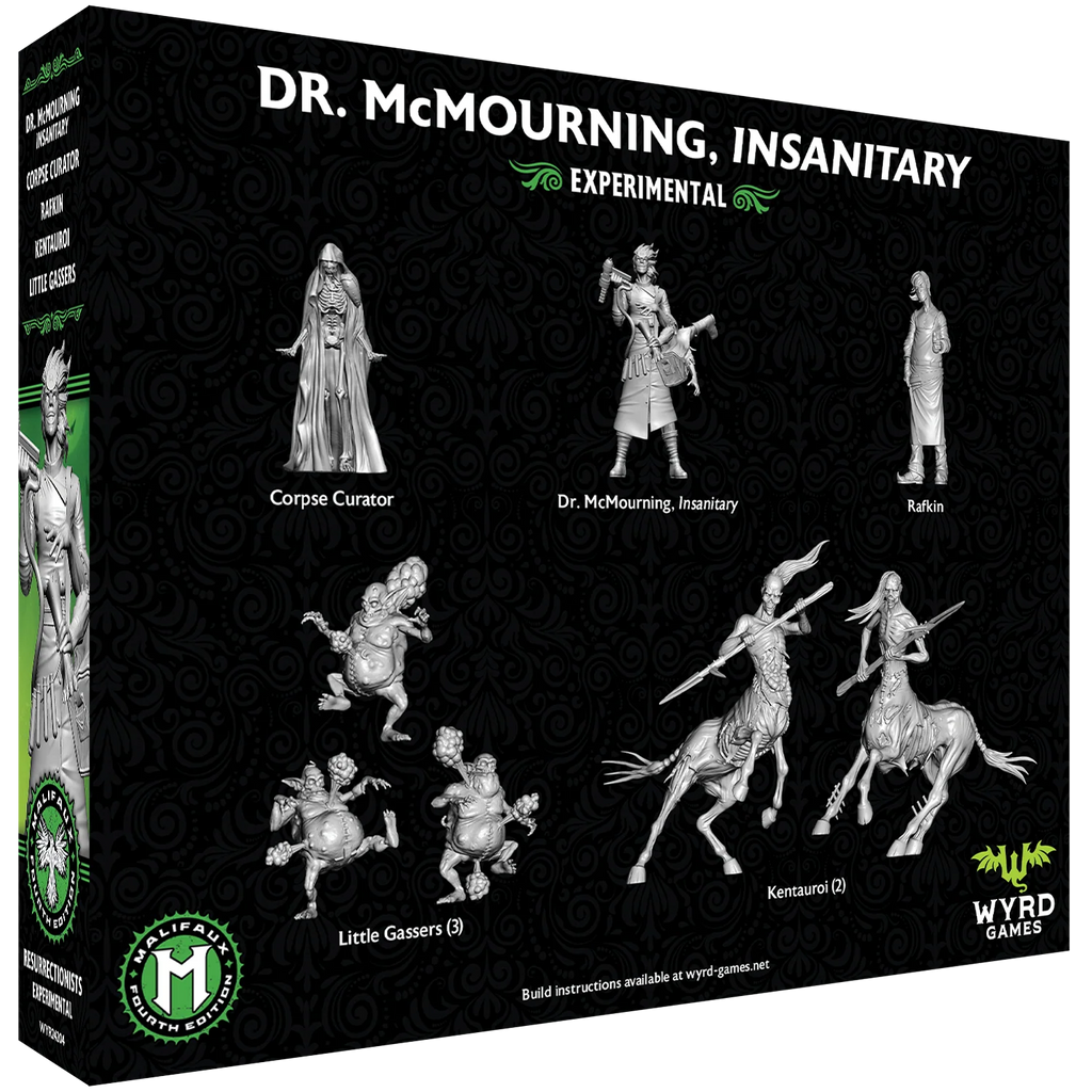 401 Games Canada - Malifaux - Resurrectionists - Dr. McMourning ...