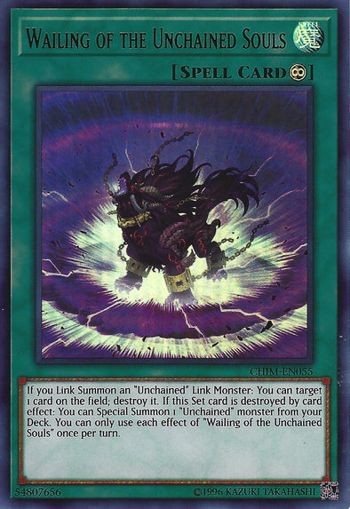 Wailing of the Unchained Souls - CHIM-EN055 - Ultra Rare - Unlimited available at 401 Games Canada