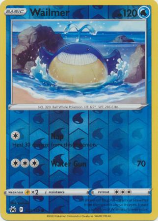 Wailmer - 031/159 - Common - Reverse Holo available at 401 Games Canada