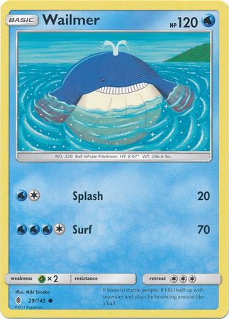 Wailmer - 29/145 - Common available at 401 Games Canada