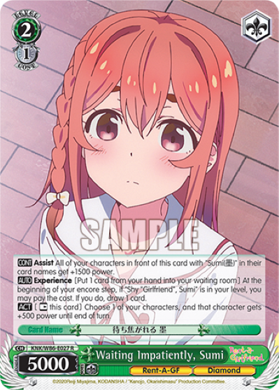 Waiting Impatiently, Sumi - KNK-W86-E027 - Rare available at 401 Games Canada