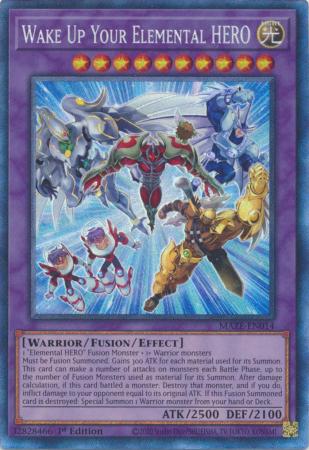 Wake Up Your Elemental HERO - MAZE-EN014 - Collector's Rare - 1st Edition available at 401 Games Canada