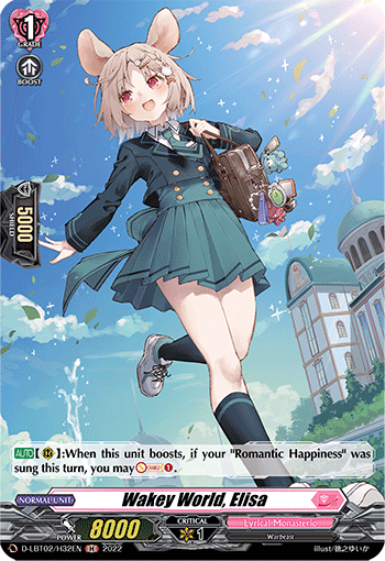 Wakey World, Elisa - D-LBT02/H32 - Holo Rare available at 401 Games Canada