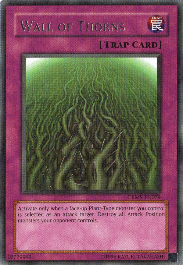 Wall of Thorns - CRMS-EN079 - Rare - Unlimited available at 401 Games Canada