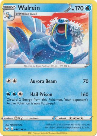 Walrein - 039/198 - Rare available at 401 Games Canada