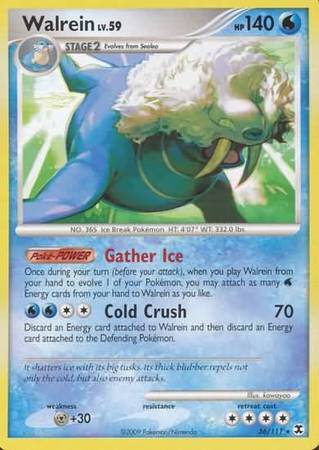 Walrein - 36/111 - Rare available at 401 Games Canada