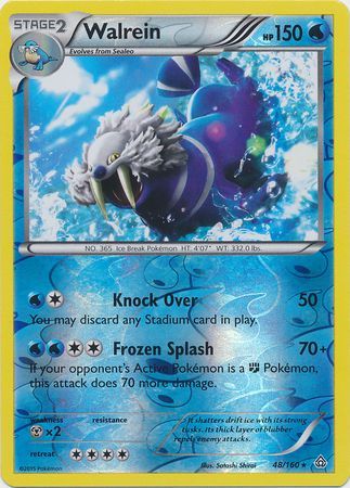 Walrein - 48/160 - Rare - Reverse Holo available at 401 Games Canada