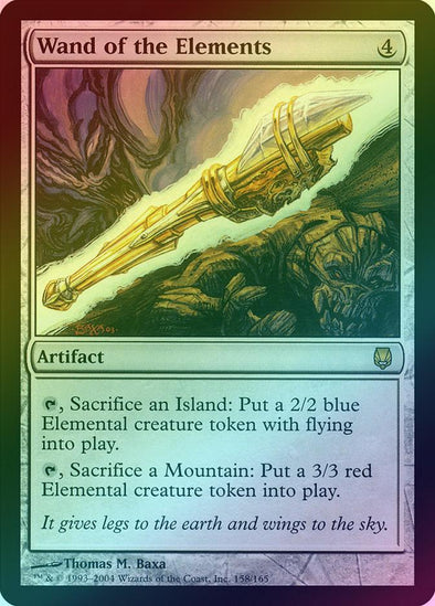Wand of the Elements (Foil) (DST)