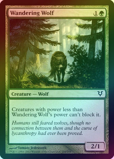 Wandering Wolf (Foil) (AVR) available at 401 Games Canada
