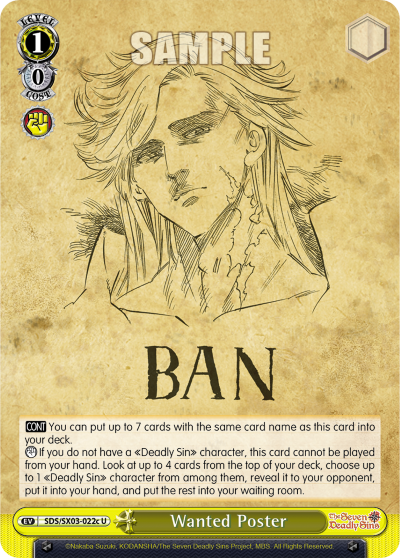 Wanted Poster (U) (Ban) available at 401 Games Canada