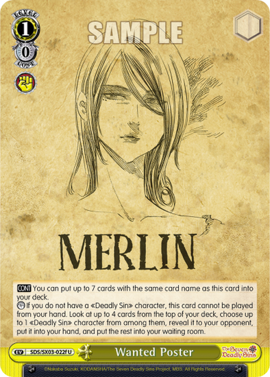 Wanted Poster (U) (Merlin) available at 401 Games Canada