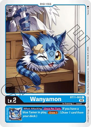 Wanyamon - BT11-002 - Common available at 401 Games Canada