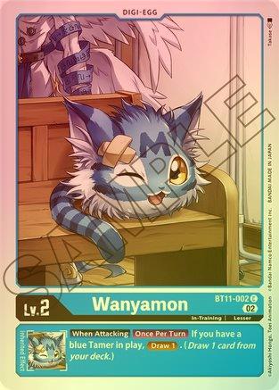 Wanyamon (Foil) - BT11-002 - Common available at 401 Games Canada