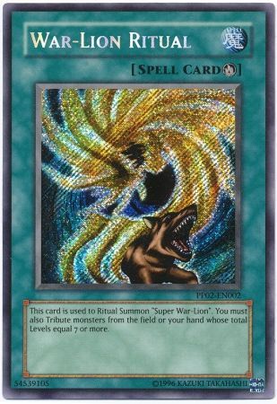 War-Lion Ritual - PP02-EN002 - Secret Rare available at 401 Games Canada