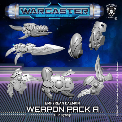 Warcaster: Neo-Mechanika - Empyrean - Daemon Weapon Pack (Variant A) [PIP87009] available at 401 Games Canada
