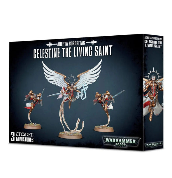 Warhammer 40,000 - Adepta Sororitas - Celestine, the Living Saint available at 401 Games Canada