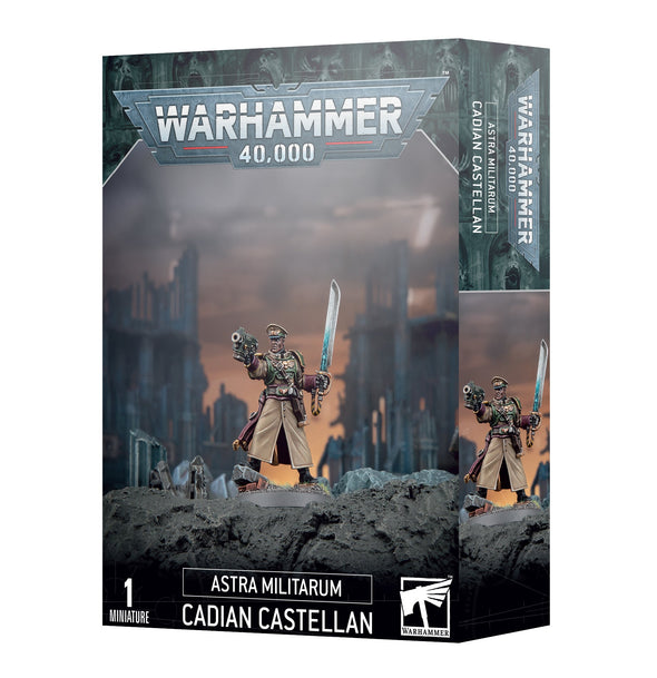 Warhammer 40,000 - Astra Militarum - Cadian Castellan available at 401 Games Canada
