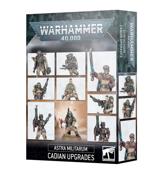 Warhammer 40,000 - Astra Militarum - Cadian Upgrades available at 401 Games Canada
