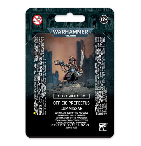 Warhammer 40,000 - Astra Militarum - Officio Prefectus Commissar available at 401 Games Canada