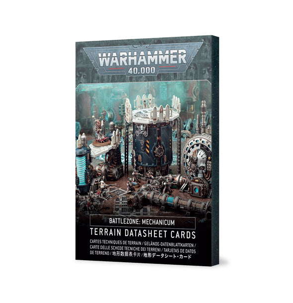 Warhammer 40,000 - Battlezone: Mechanicum - Terrain Datasheet Cards ** available at 401 Games Canada