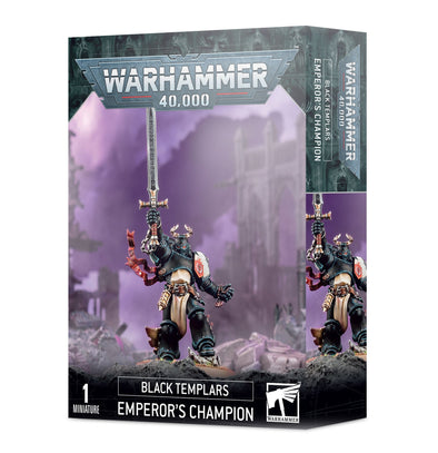 Warhammer 40,000 - Black Templars - Emperor's Champion available at 401 Games Canada