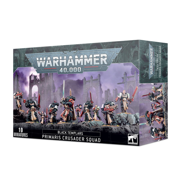 Warhammer 40,000 - Black Templars - Primaris Crusader Squad available at 401 Games Canada